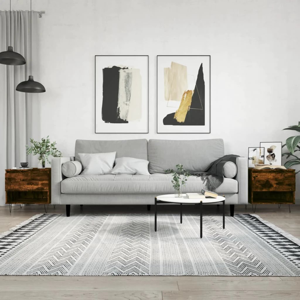 vidaXL VidaXL Coffee Table 50x46x50 cm Engineered Wood Moisture Resistant Finish Living Room - Coffee Table