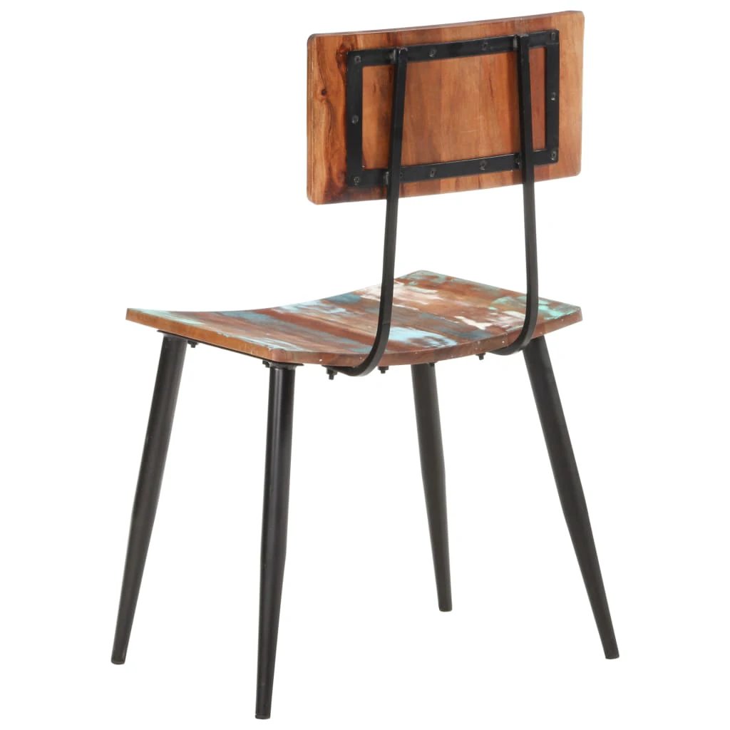 vidaXL vidaXL Dining Chairs 2 pcs 44x40x80 cm Solid Wood Mango - Wooden Chairs