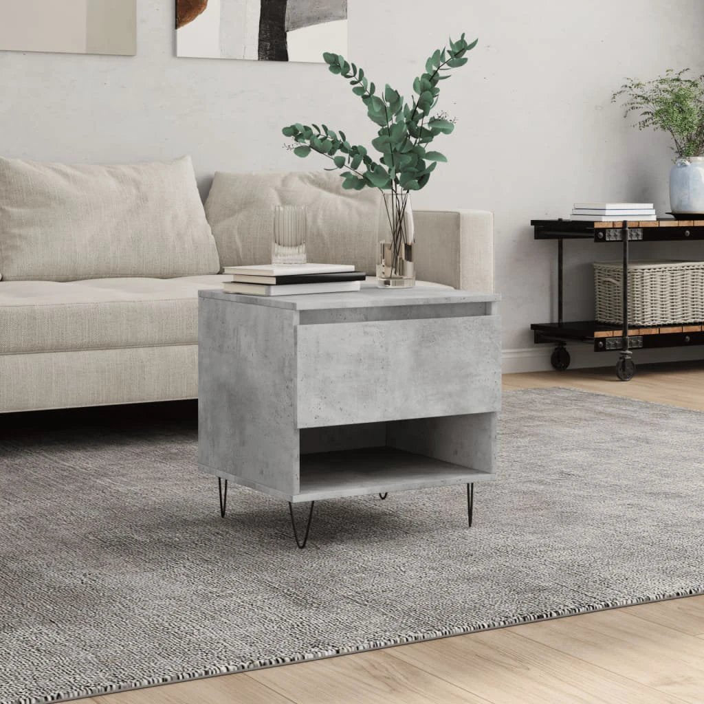 vidaXL VidaXL Coffee Table 50x46x50 cm Engineered Wood Moisture Resistant Finish Living Room - Coffee Table