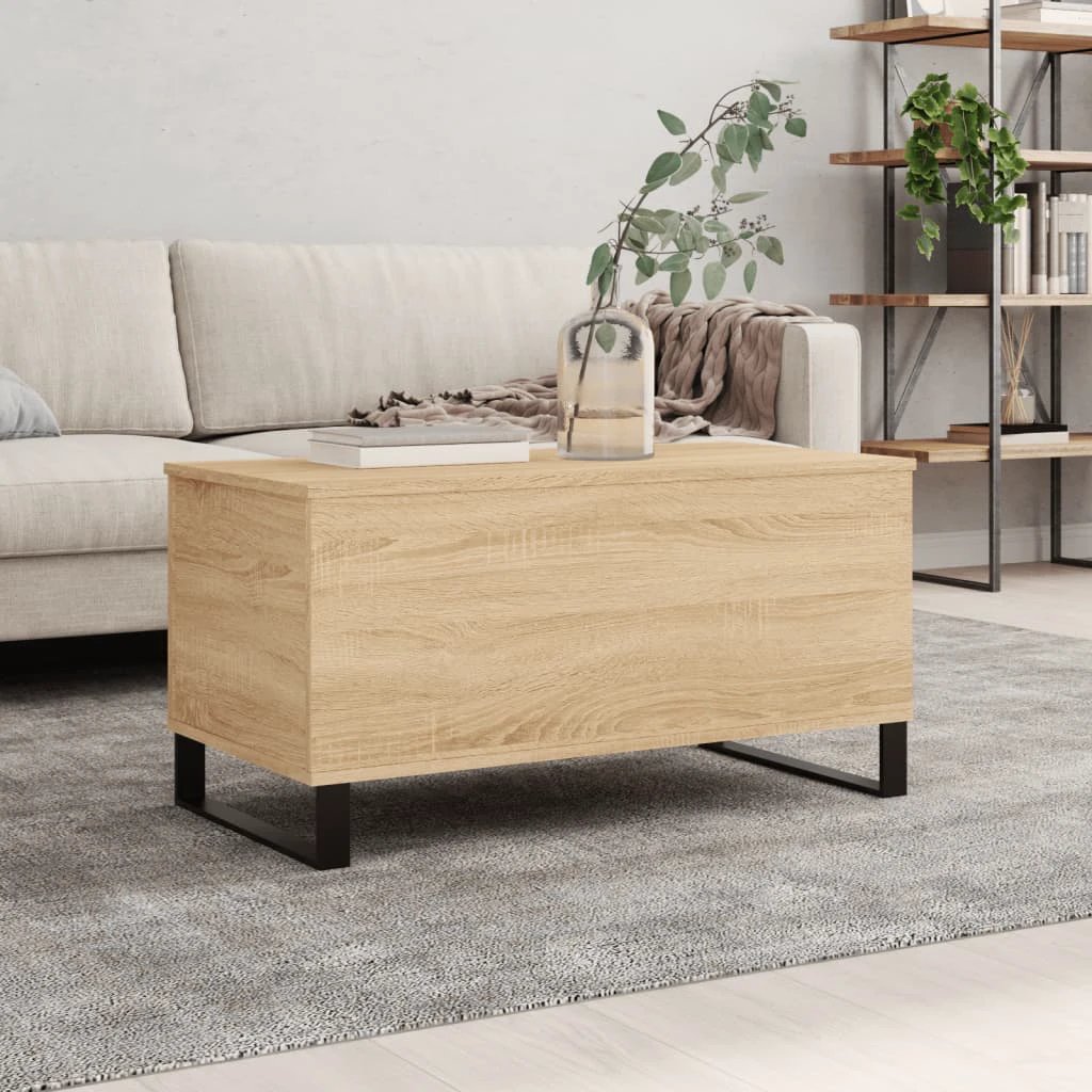vidaXL VidaXL Coffee Table White 90x44.5x45 Lift Top Living Room - Coffee Table