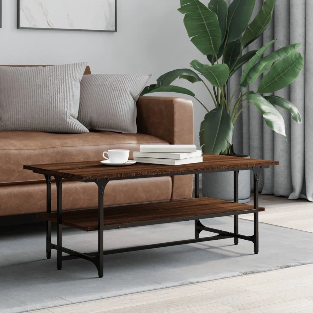 vidaXL VidaXL Coffee Table 100x50x40 cm Engineered Wood Home - Coffee Table