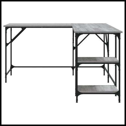 vidaXL vidaXL Office Desk 139x139x75 cm Engineered Wood with Moisture Resistance for Functional Home Workspaces - Desk