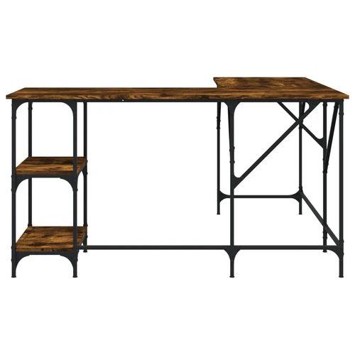vidaXL Office Desk 139x139x75 cm Engineered Wood with Moisture Resistance for Functional Home Workspaces by vidaXL