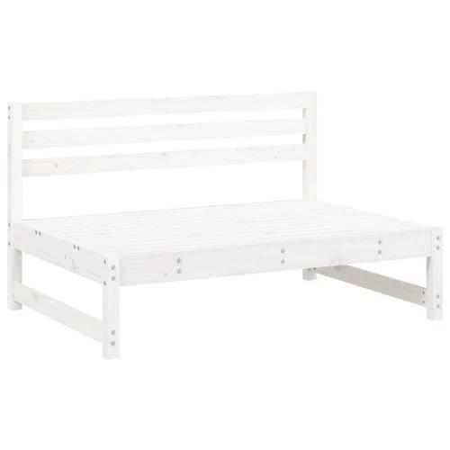 vidaXL Garden Middle Sofa 120x80 cm Solid Wood Pine with Slatted Design for Outdoor Relaxation by vidaXL
