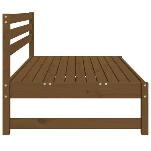 vidaXL Garden Middle Sofa 120x80 cm Solid Wood Pine with Slatted Design for Outdoor Relaxation by vidaXL