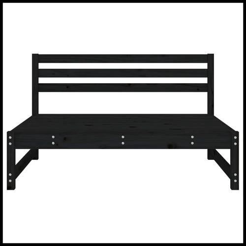 vidaXL vidaXL Garden Middle Sofa 120x80 cm Solid Wood Pine with Slatted Design for Outdoor Relaxation - Garden Sofa Sets