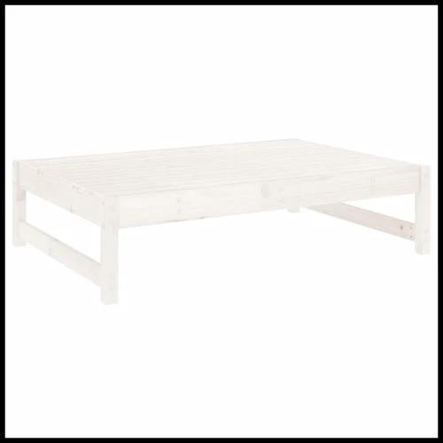 vidaXL Garden Middle Sofa 120x80 cm Solid Wood Pine with Slatted Design for Outdoor Relaxation by vidaXL