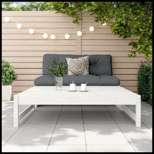 vidaXL Garden Middle Sofa 120x80 cm Solid Wood Pine with Slatted Design for Outdoor Relaxation by vidaXL