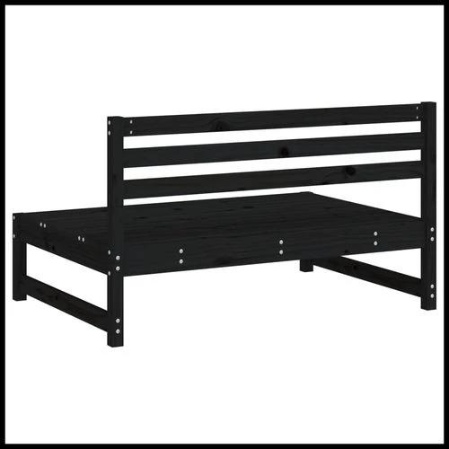 vidaXL vidaXL Garden Middle Sofa 120x80 cm Solid Wood Pine with Slatted Design for Outdoor Relaxation - Garden Sofa Sets