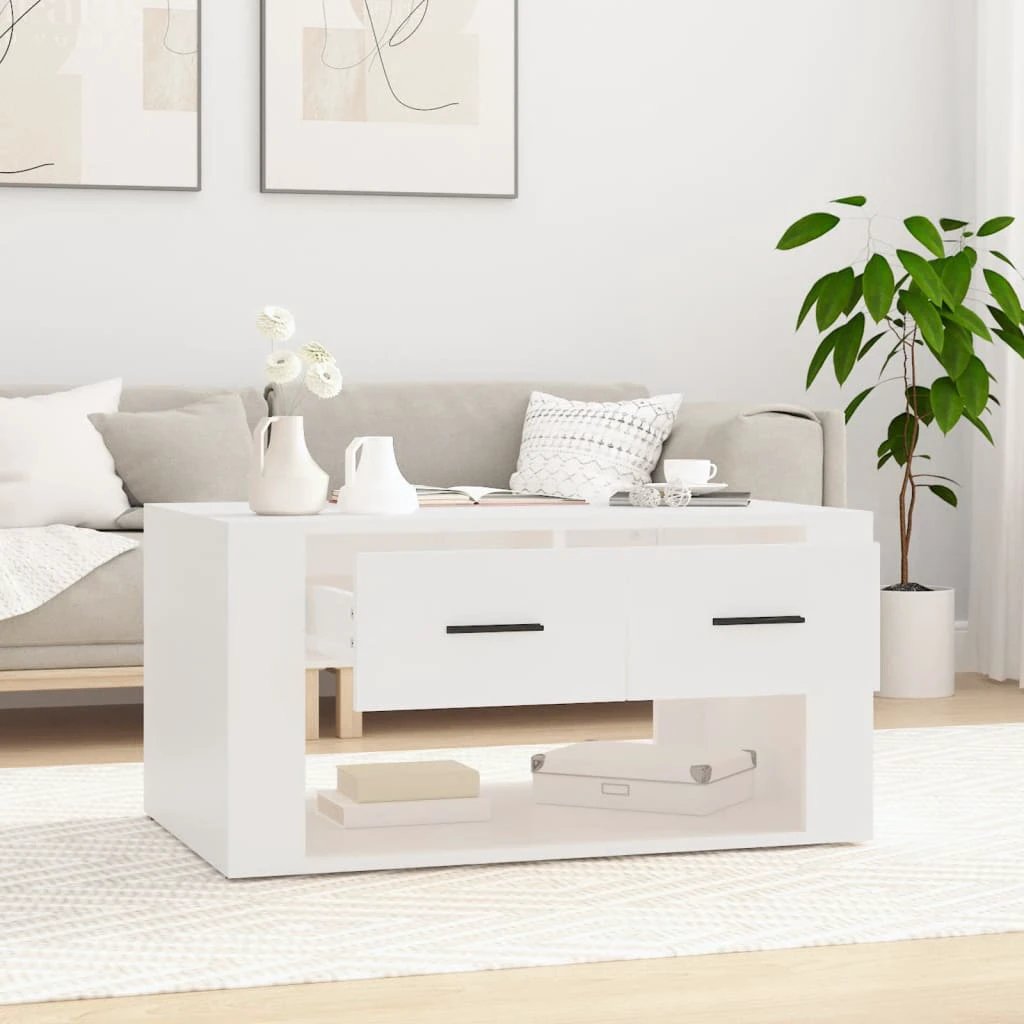 VidaXL Coffee Table 80x50x40 Engineered Wood by vidaXL