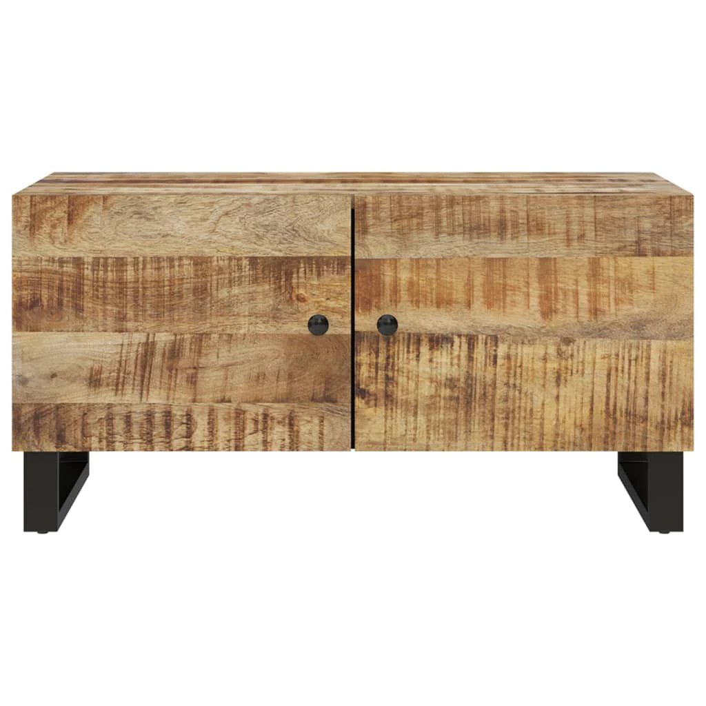 vidaXL VidaXL Coffee Table 80x50x40 Mango Engineered Wood Home - Coffee Table