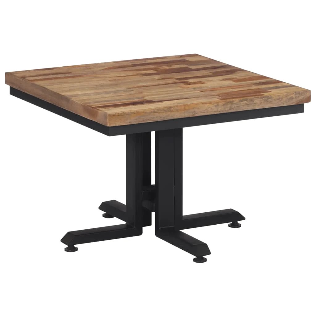 VidaXL Coffee Table 55x55x40 cm Solid Reclaimed Teak For Modern Living Rooms And Lounges by vidaXL