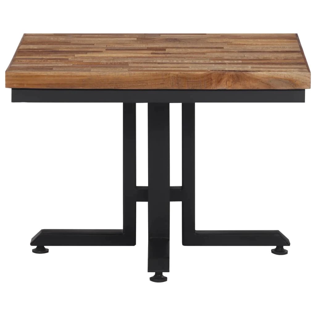 vidaXL VidaXL Coffee Table 55x55x40 cm Solid Reclaimed Teak For Modern Living Rooms And Lounges - Coffee Table