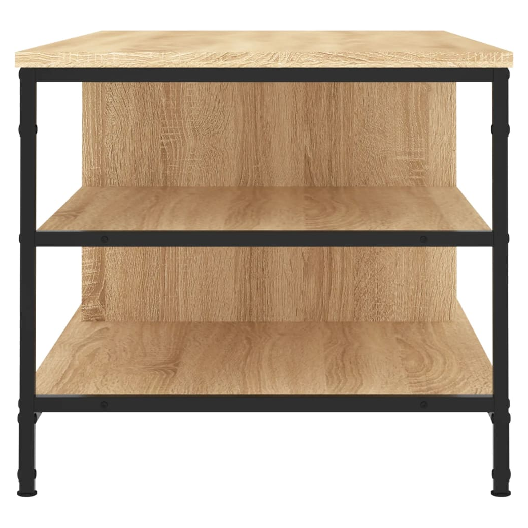 vidaXL VidaXL Coffee Table 100x50x45 cm Black Finish Living Room - Coffee Table