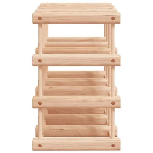 vidaXL Wine Rack for 12 Bottles 36x23x36 cm Solid Pine Wood for Elegant Wine Storage and Display by vidaXL