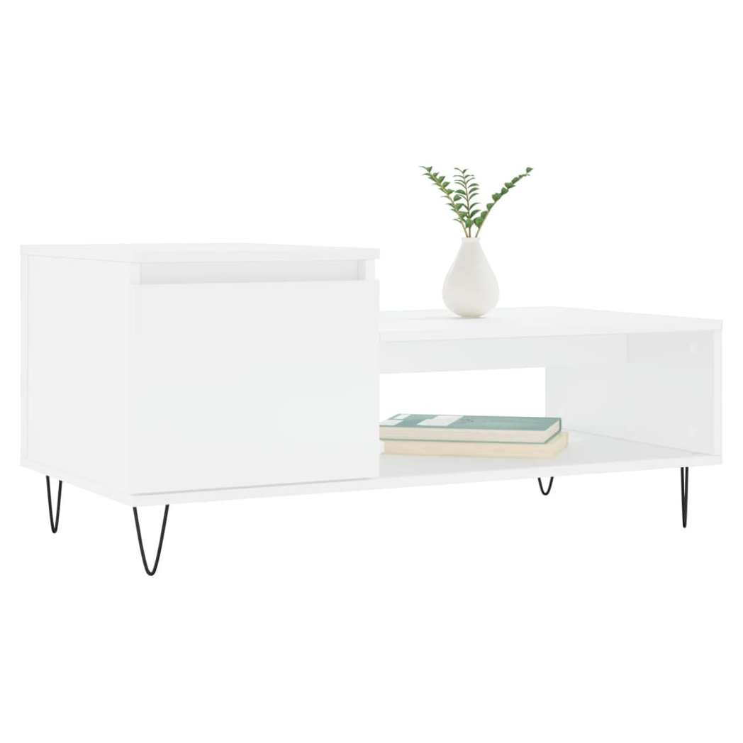 vidaXL vidaXL Coffee Table 100x50x45cm Engineered Wood - Coffee Table