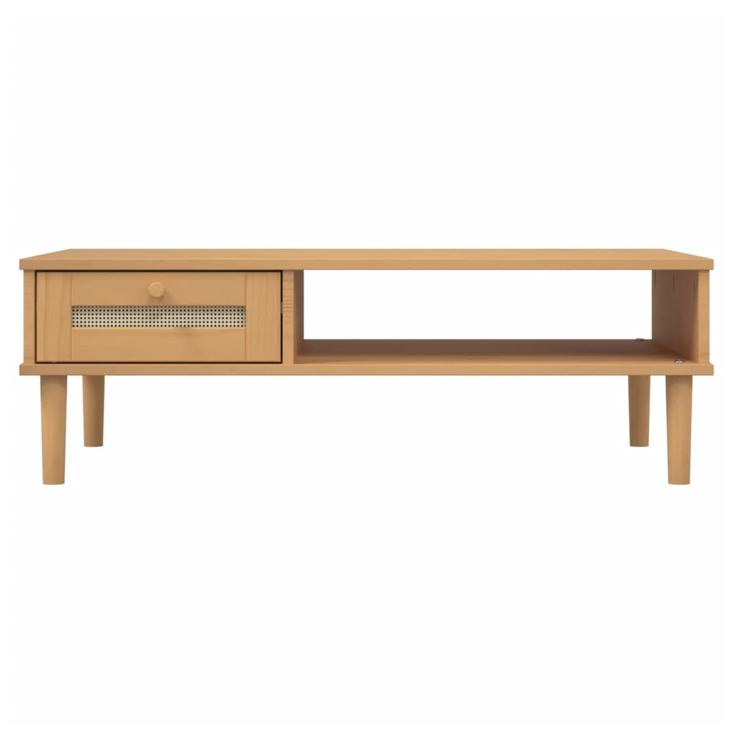 VidaXL Coffee Table 100x55x33 cm Rattan Look Living Room by vidaXL