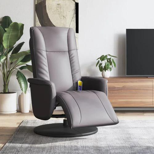 vidaXL Massage Recliner Chair 33x37x41 Inches with Six Point Vibration for Relaxation Enthusiasts by vidaXL
