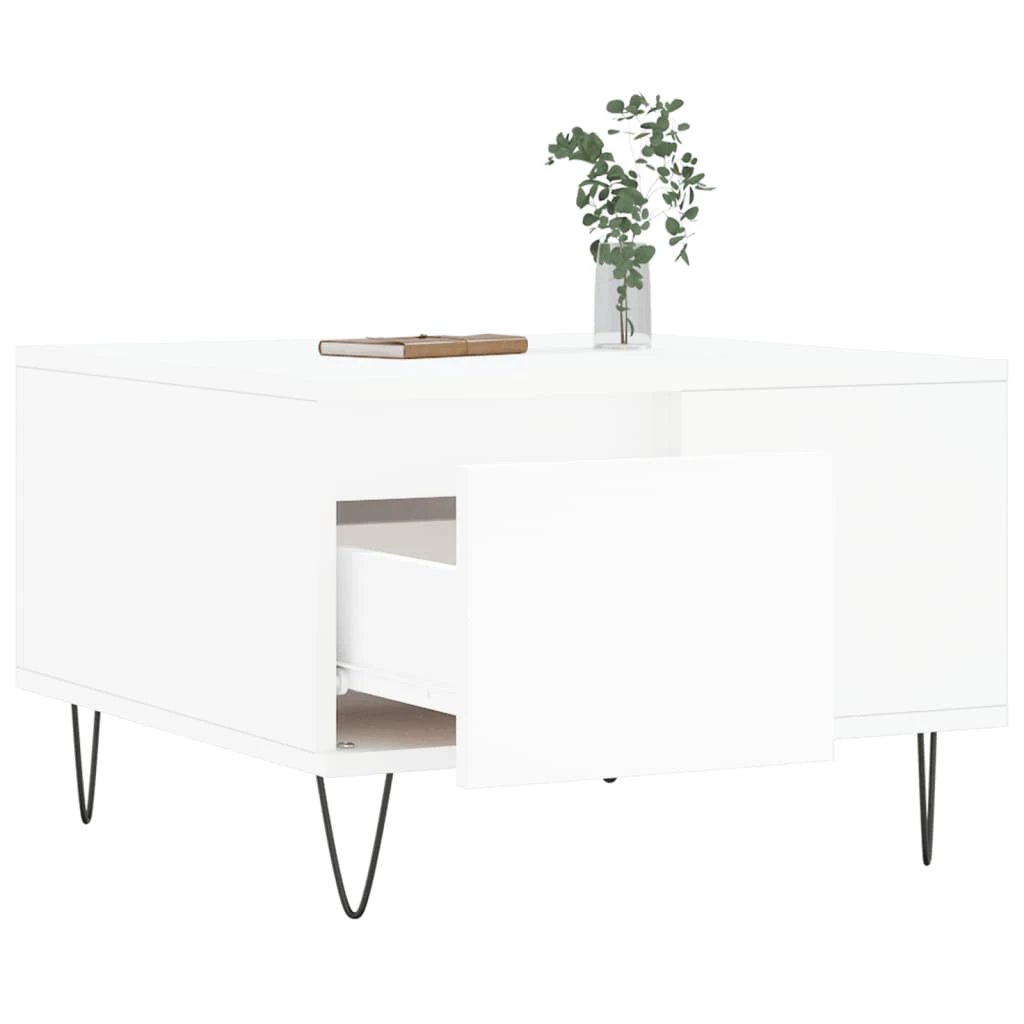 VidaXL Coffee Table 55x55x36.5 Engineered Wood Living Room by vidaXL