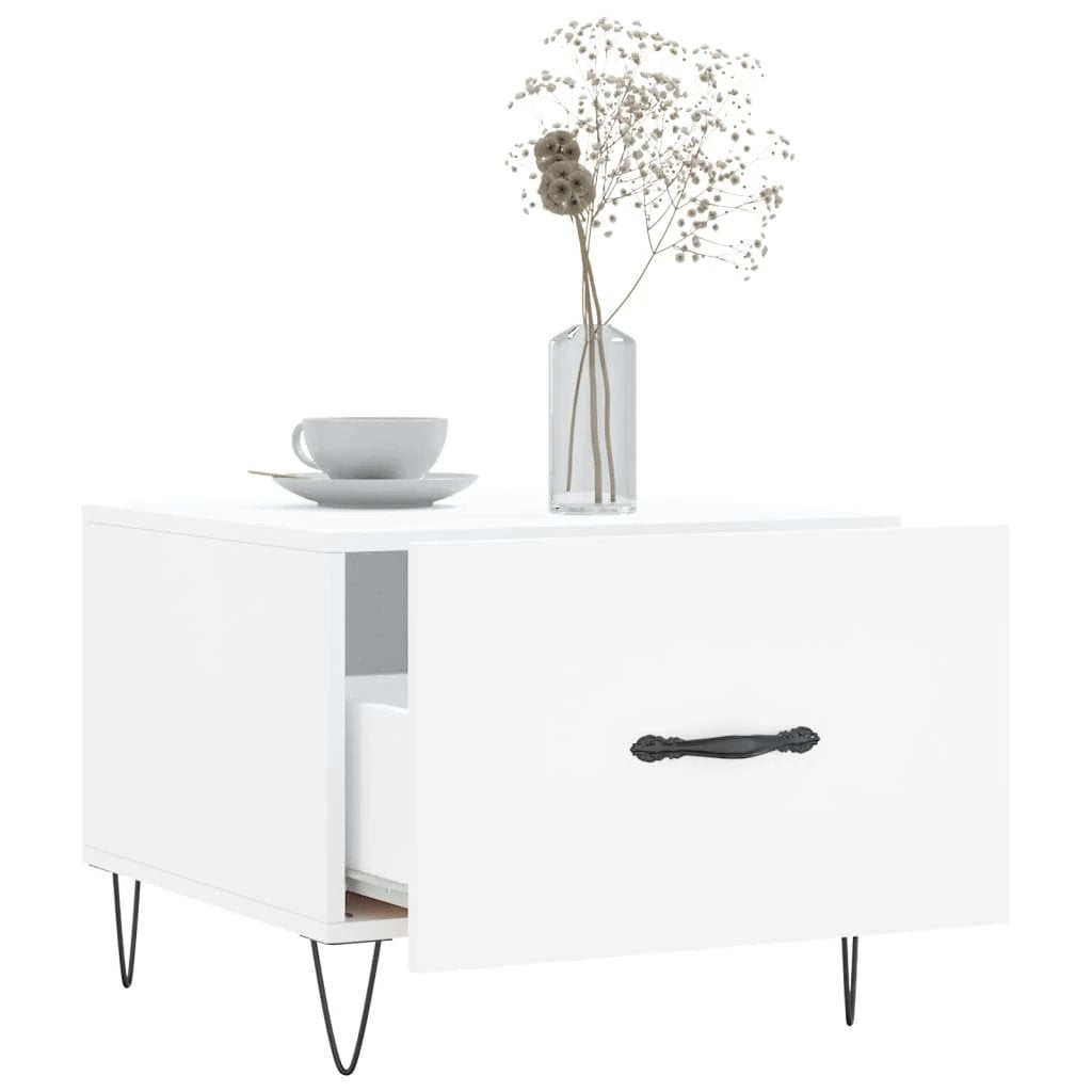 VidaXL Coffee Table 50x50x40cm Engineered Wood Living Room by vidaXL