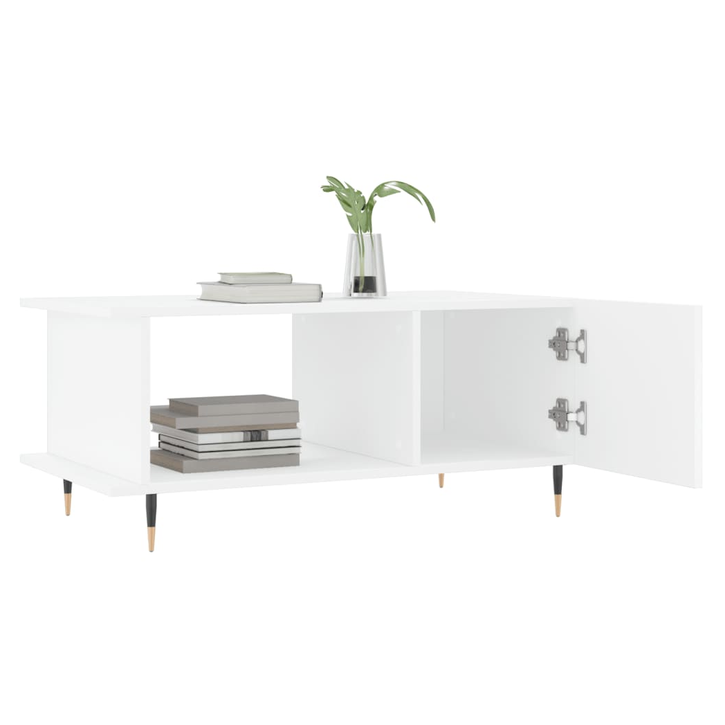 vidaXL VidaXL Coffee Table 90x50x40 cm Engineered Wood Storage - Coffee Table