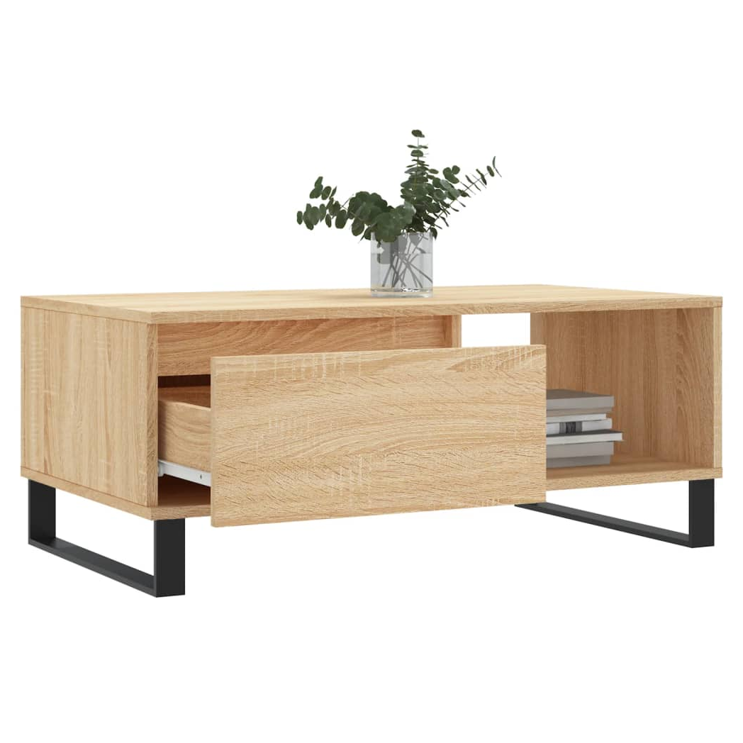 vidaXL vidaXL Coffee Table 90x50x36.5 Engineered Wood Living Room - Coffee Table
