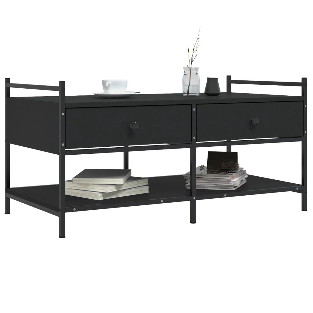 VidaXL Coffee Table 99x50x50 cm Engineered Wood Living Room by vidaXL