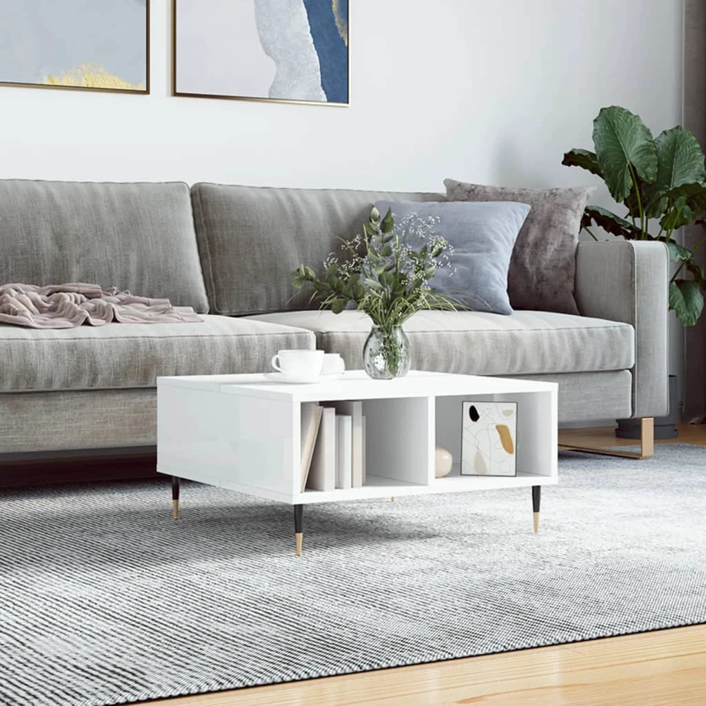vidaXL VidaXL Coffee Table 60x60x30 cm Engineered Wood Living Room - Coffee Table