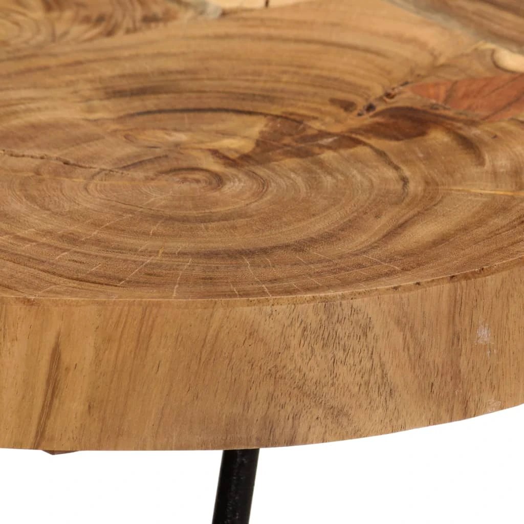 vidaXL VidaXL Coffee Table 36 cm Six Trunks Acacia Living Room - Coffee Table