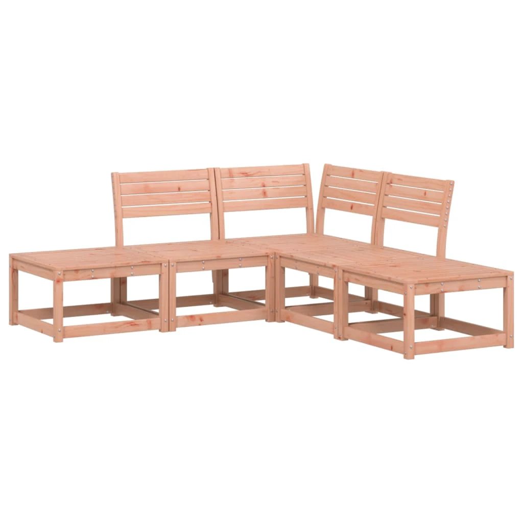 vidaXL 5 Piece Garden Sofa Set Solid Wood Pine by vidaXL