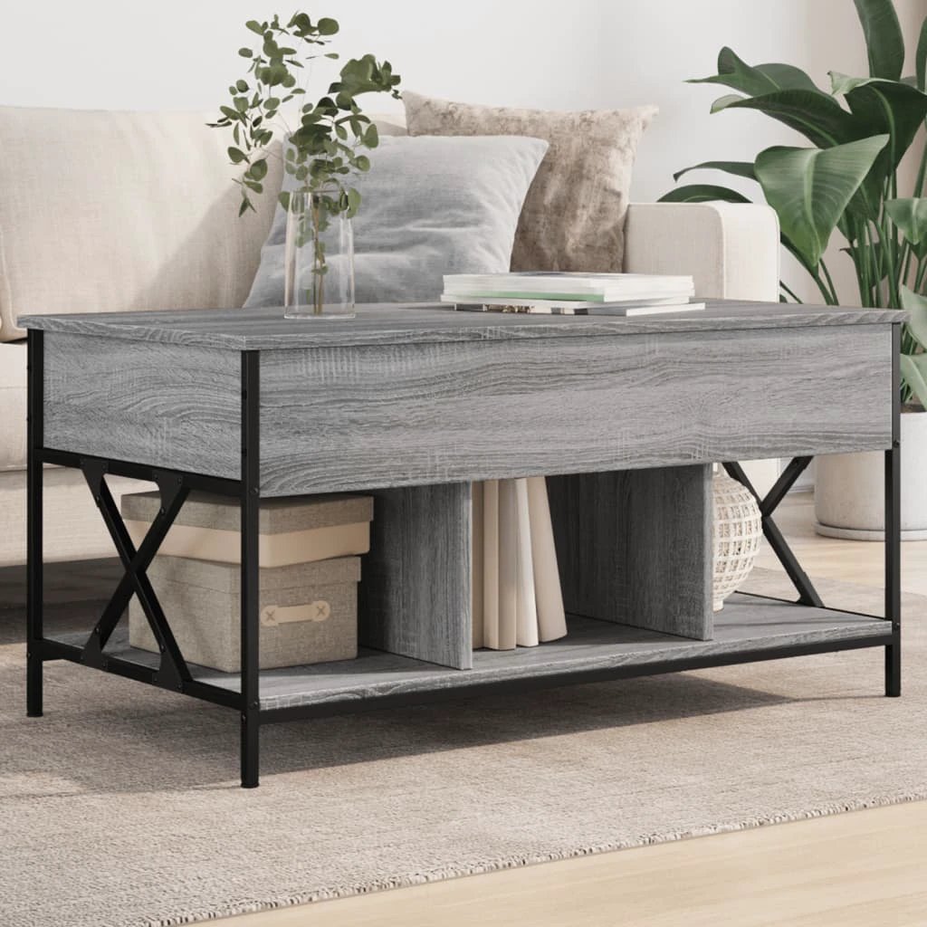 VidaXL Coffee Table 100x55x50 cm Lift Top Living Room by vidaXL