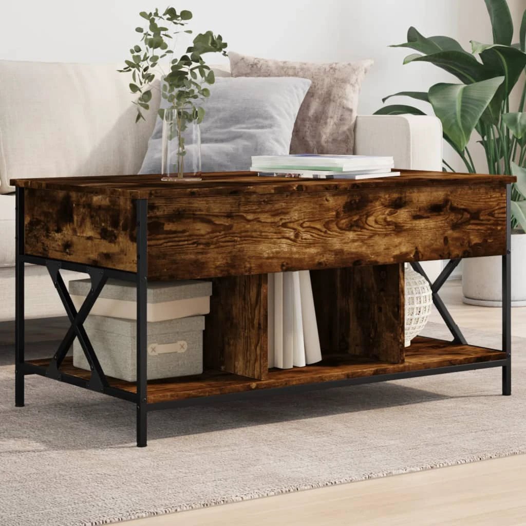 VidaXL Coffee Table 100x55x50 cm Lift Top Living Room by vidaXL