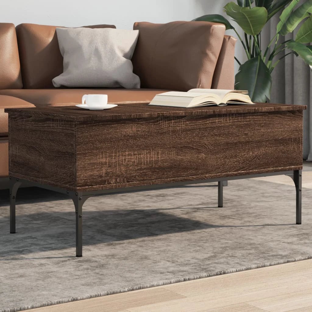 VidaXL Coffee Table 100x50x45 cm Lift Top Engineered Wood by vidaXL