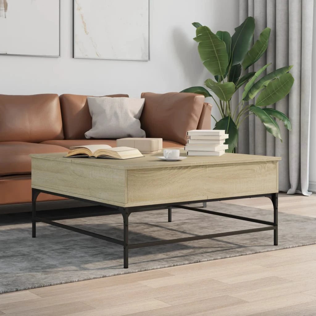 vidaXL Coffee Table 95x95x45 cm Lift Top For Living Room by vidaXL