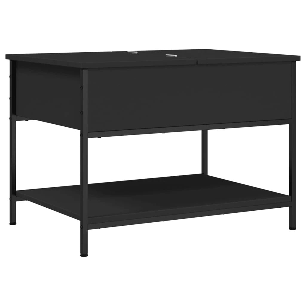 VidaXL Coffee Table 70x50x50 Wood and Metal Living Room by vidaXL