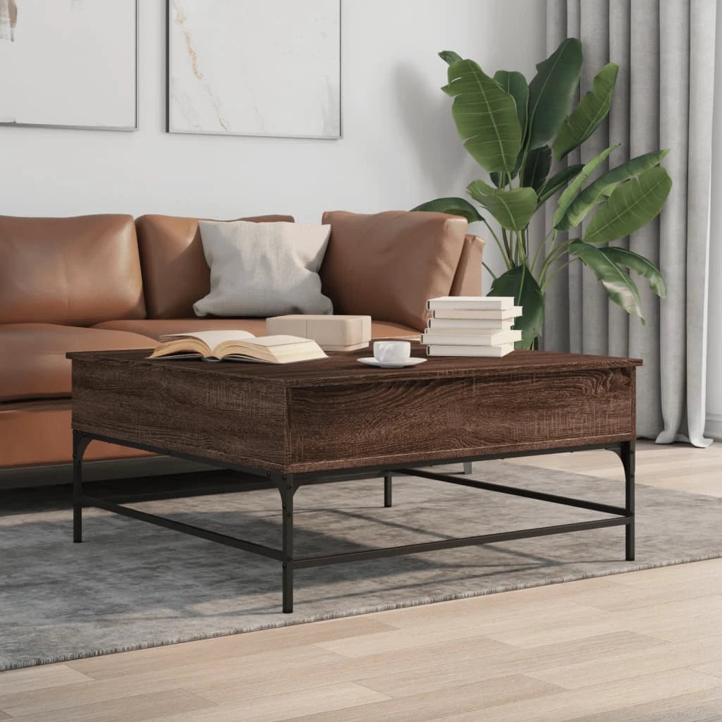 vidaXL Coffee Table 95x95x45 cm Lift Top For Living Room by vidaXL