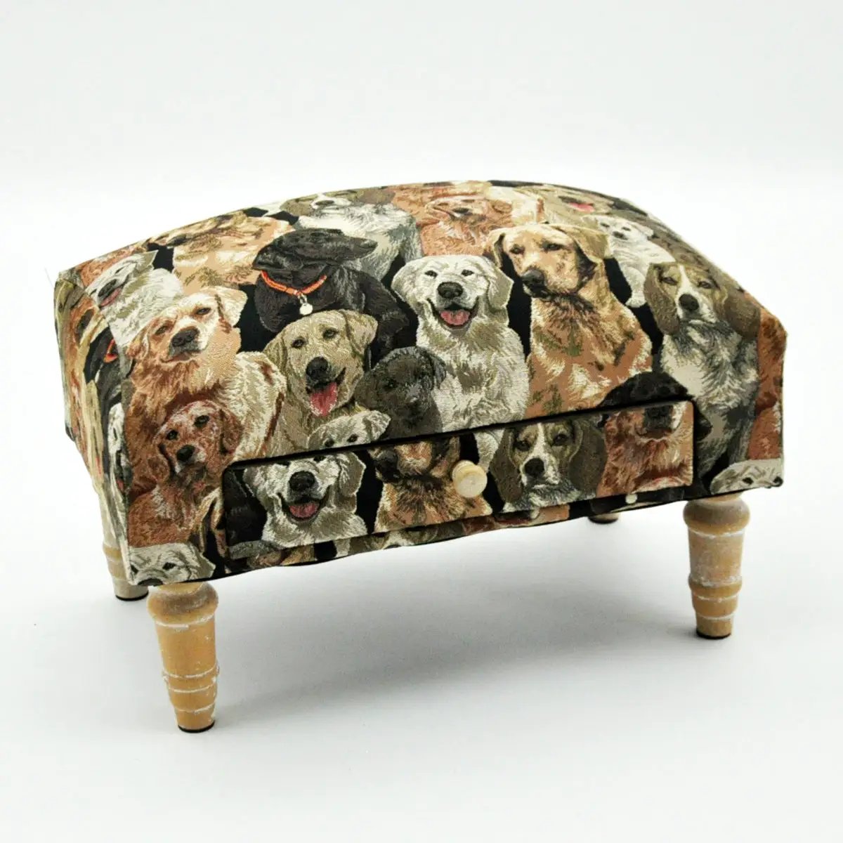 MSL DOGS FOOTSTOOL WITH DRAWER - Footstool