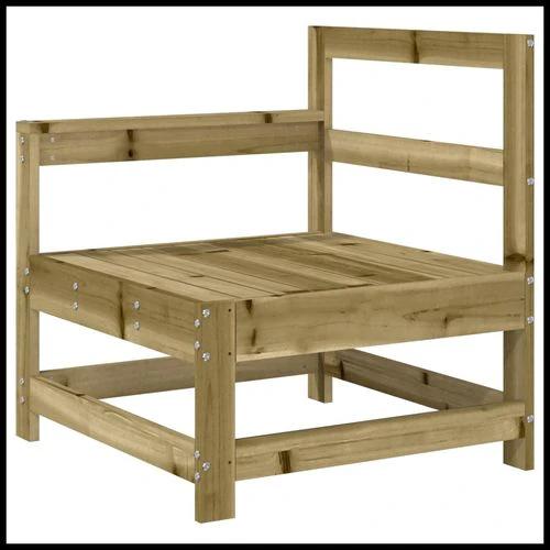 vidaXL vidaXL 7 Piece Garden Sofa Set with Cushions in Solid Wood Pine for Outdoor Entertaining - Garden Sofa Sets