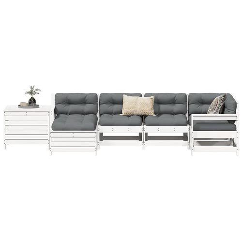 vidaXL vidaXL 7 Piece Garden Sofa Set with Cushions for Outdoor Relaxation and Entertaining - Garden Sofa Sets