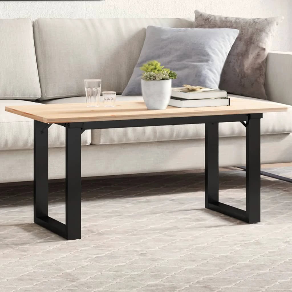 vidaXL VidaXL Table Legs 90x30x43cm OFrame Iron DIY - Coffee Table