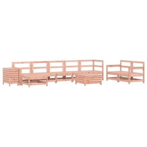 vidaXL vidaXL 10 Piece Garden Sofa Set Solid Wood Pine with Slatted Design for Outdoor Relaxation and Family Gatherings - Garden Sofa Sets
