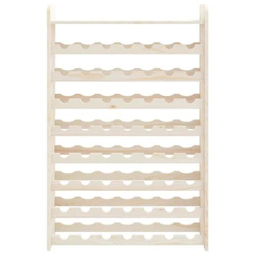 vidaXL vidaXL Wooden Wine Rack 33x25x37 cm Solid Pine with Ample Storage for Wine Enthusiasts - Wine Rack