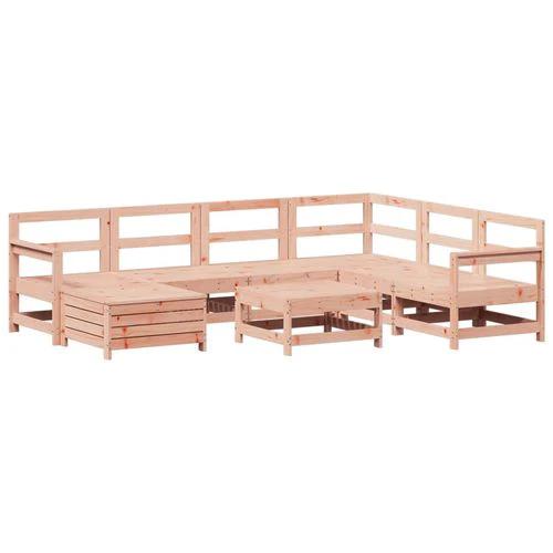 vidaXL vidaXL 8 Piece Garden Sofa Set with Cushions in Solid Pinewood for Outdoor Family Gatherings - Garden Sofa Sets