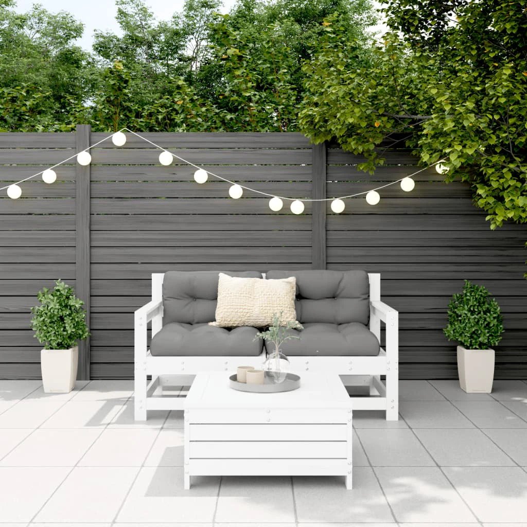 vidaXL 3 Piece Garden Sofa Set Solid Wood Pine by vidaXL