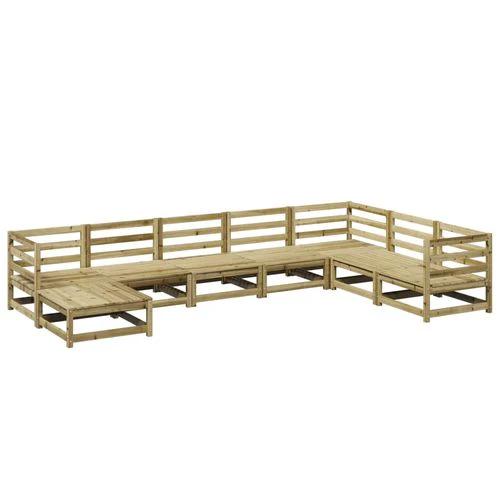 vidaXL vidaXL 8 Piece Garden Sofa Set with Cushions for Outdoor Relaxation and Entertaining - Garden Sofa Sets