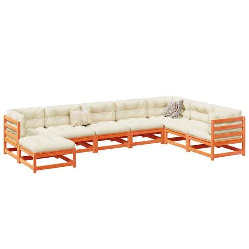 vidaXL vidaXL 8 Piece Garden Sofa Set with Cushions for Outdoor Relaxation and Entertaining - Garden Sofa Sets