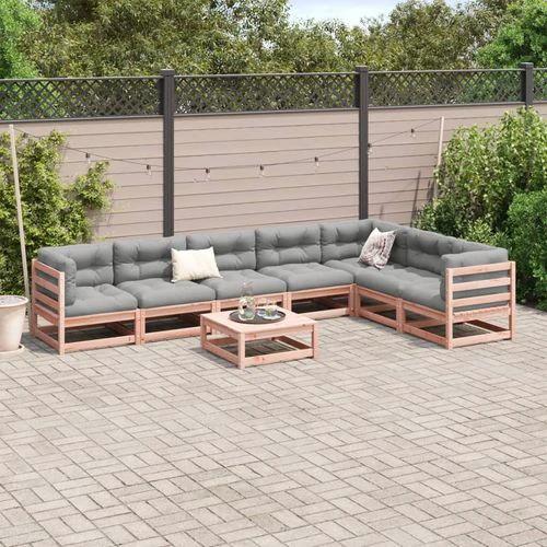 vidaXL vidaXL 8 Piece Garden Sofa Set with Cushions for Outdoor Relaxation and Entertaining - Garden Sofa Sets