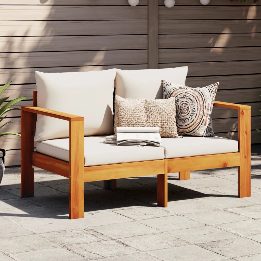 vidaXL Garden Table 100x50x27 cm Solid Wood Acacia by vidaXL