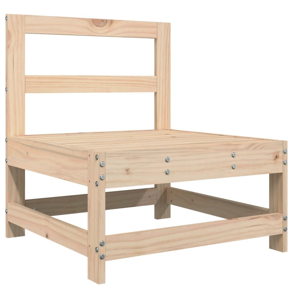 vidaXL 6 Piece Garden Sofa Set Solid Wood Pine by vidaXL