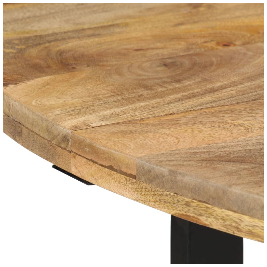 VidaXL Dining Table 110x75 cm Solid Mango Wood Kitchen by vidaXL